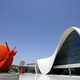 An exterior view of Hadid’s Heydar Aliyev Center in downtown of Baku, Azerbaijan. EPA/Robert Ghement.